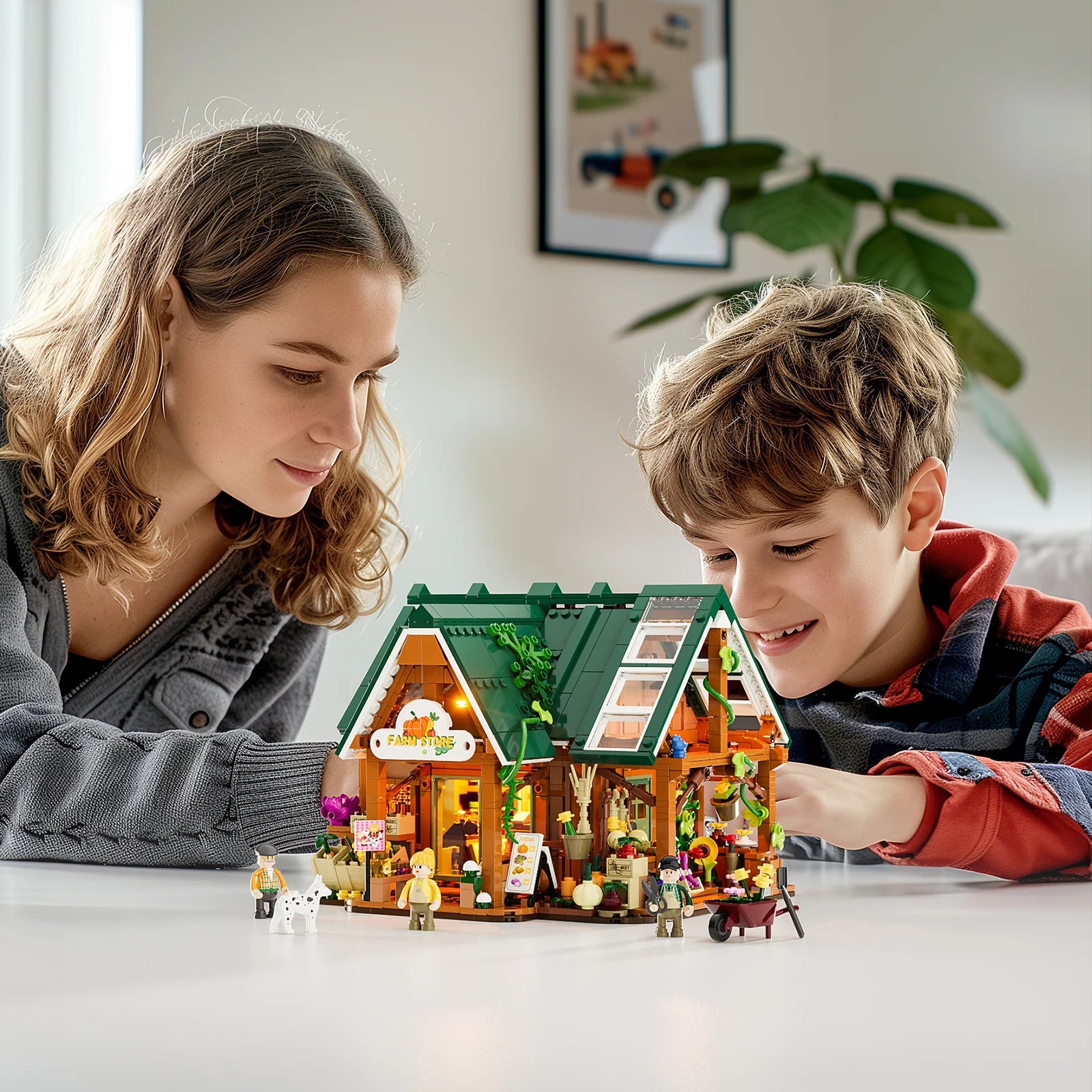 Lumibricks F9029 - Farm Store - Hofladen