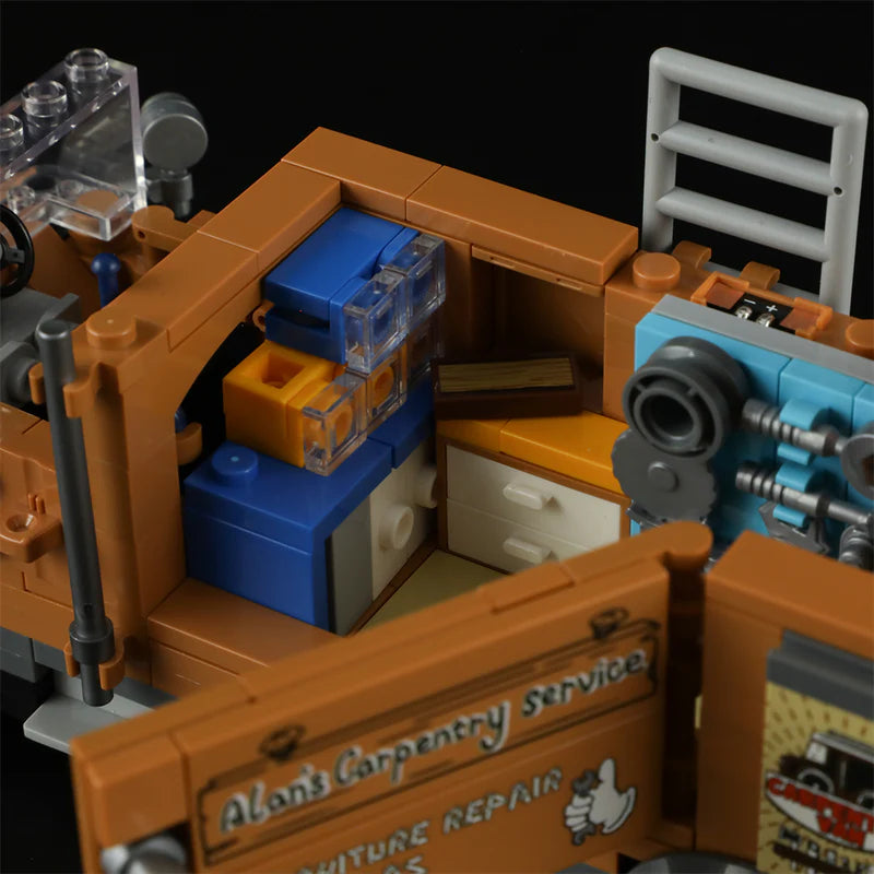 Lumibricks F9030 - Carpentry Van - Tischlerei-Transporter