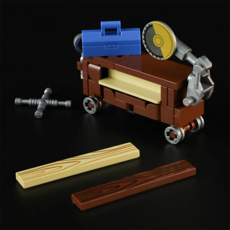 Lumibricks F9030 - Carpentry Van - Tischlerei-Transporter