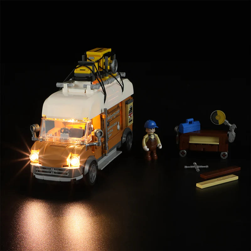 Lumibricks F9030 - Carpentry Van - Tischlerei-Transporter