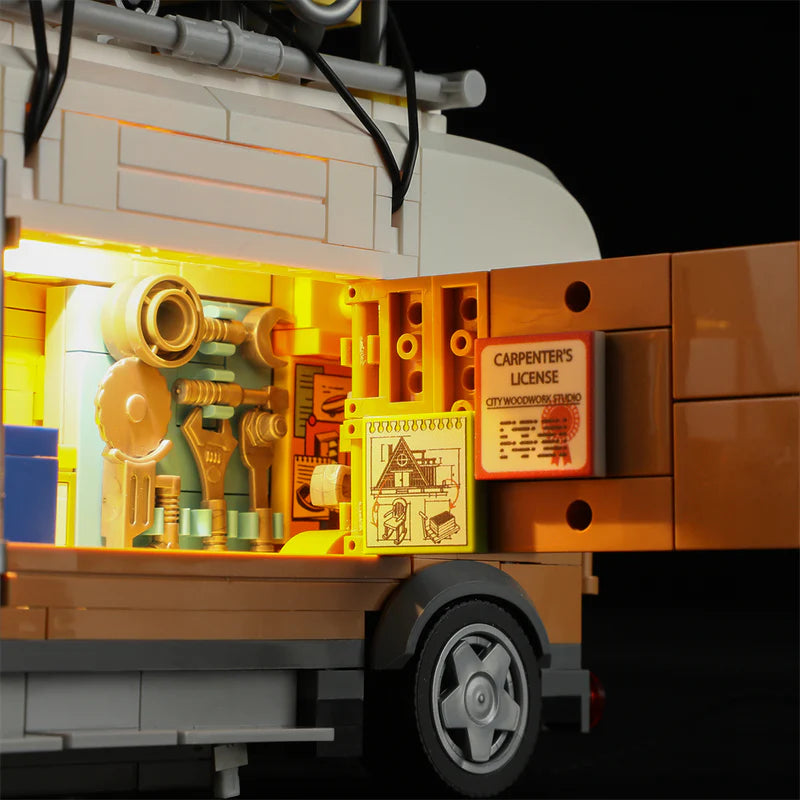 Lumibricks F9030 - Carpentry Van - Tischlerei-Transporter