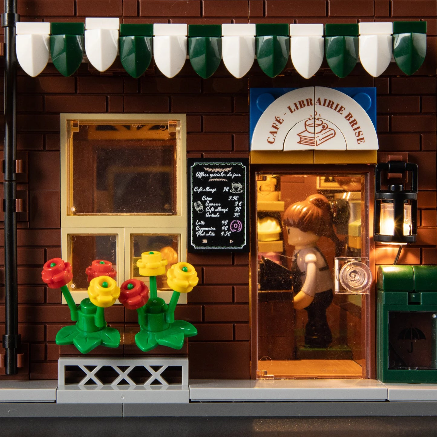 Lumibricks F9031 - Book-Cafe - Buch-Café