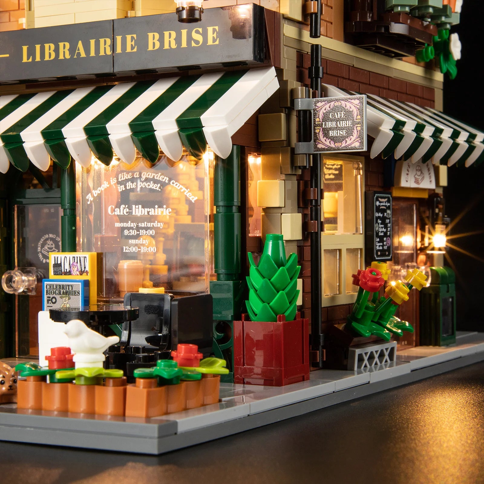 Lumibricks F9031 - Book-Cafe - Buch-Café