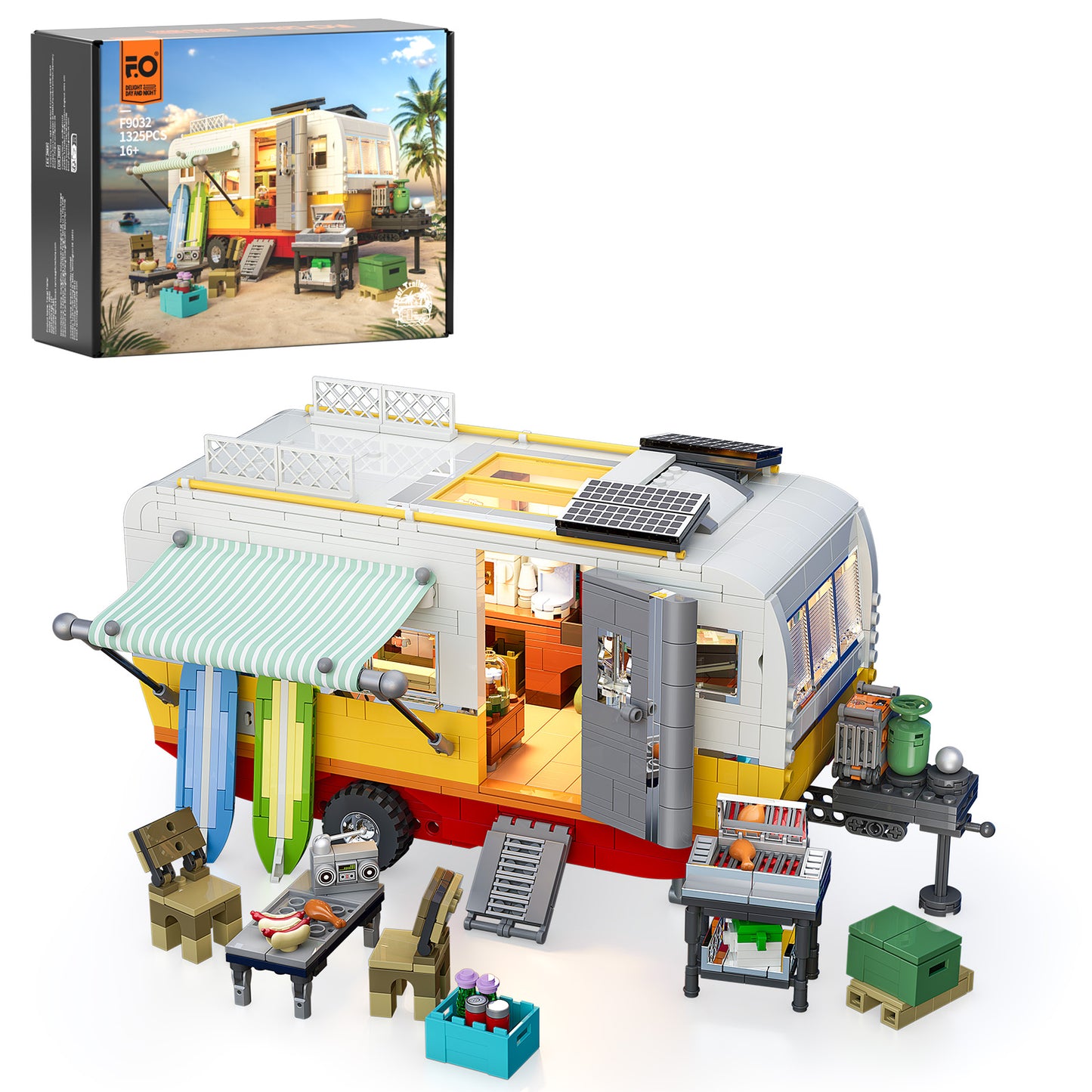 Lumibricks Funwhole F9032 - Travel Trailer - Wohnwagen