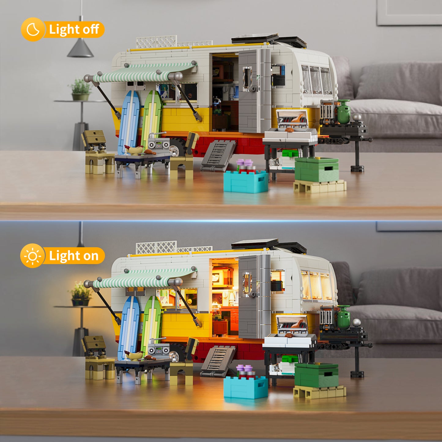 Lumibricks Funwhole F9032 - Travel Trailer - Wohnwagen