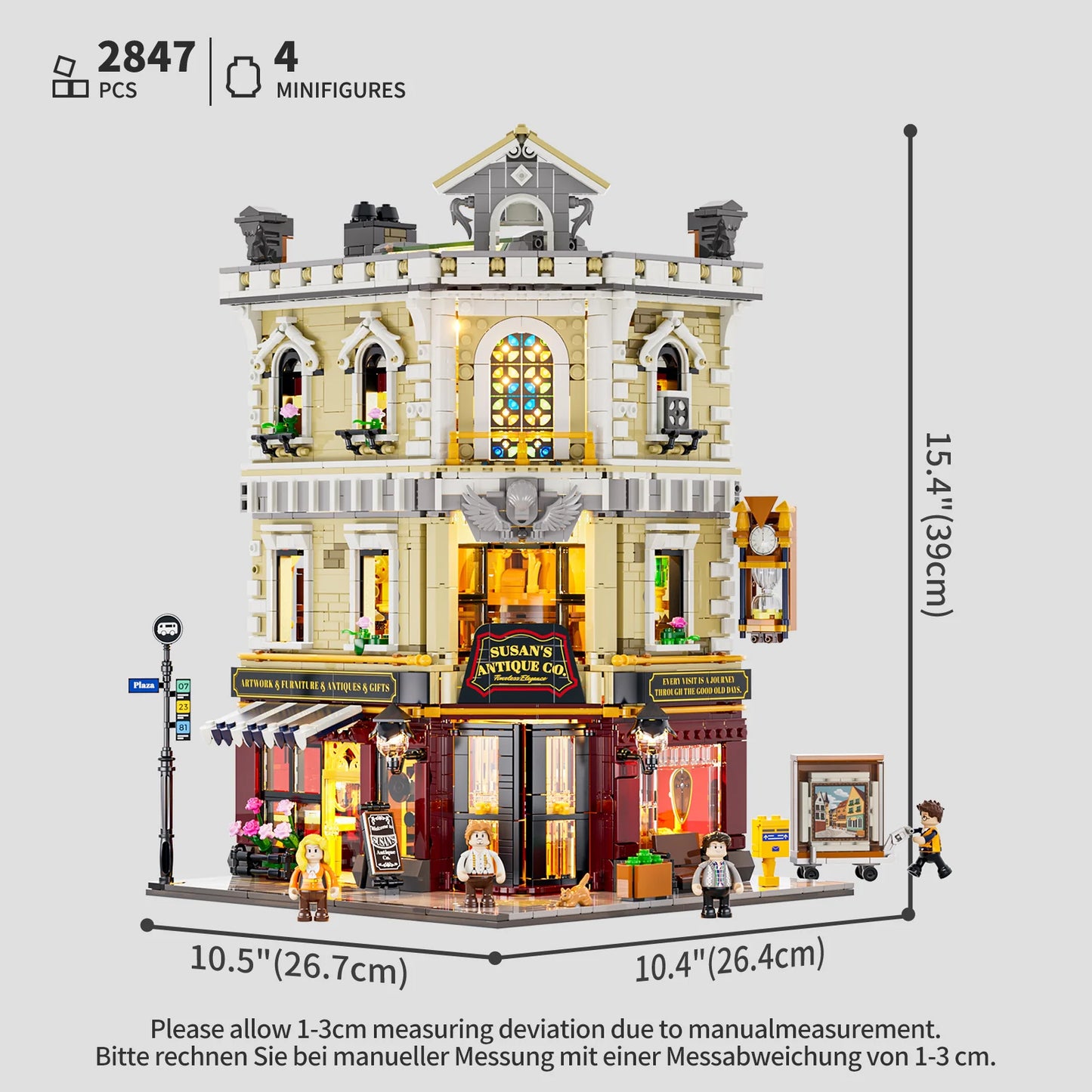 Lumibricks F9033 - Antique Store - Antiquitätenladen