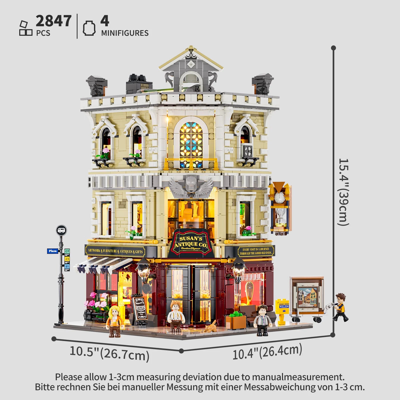 Lumibricks F9033 - Antique Store - Antiquitätenladen