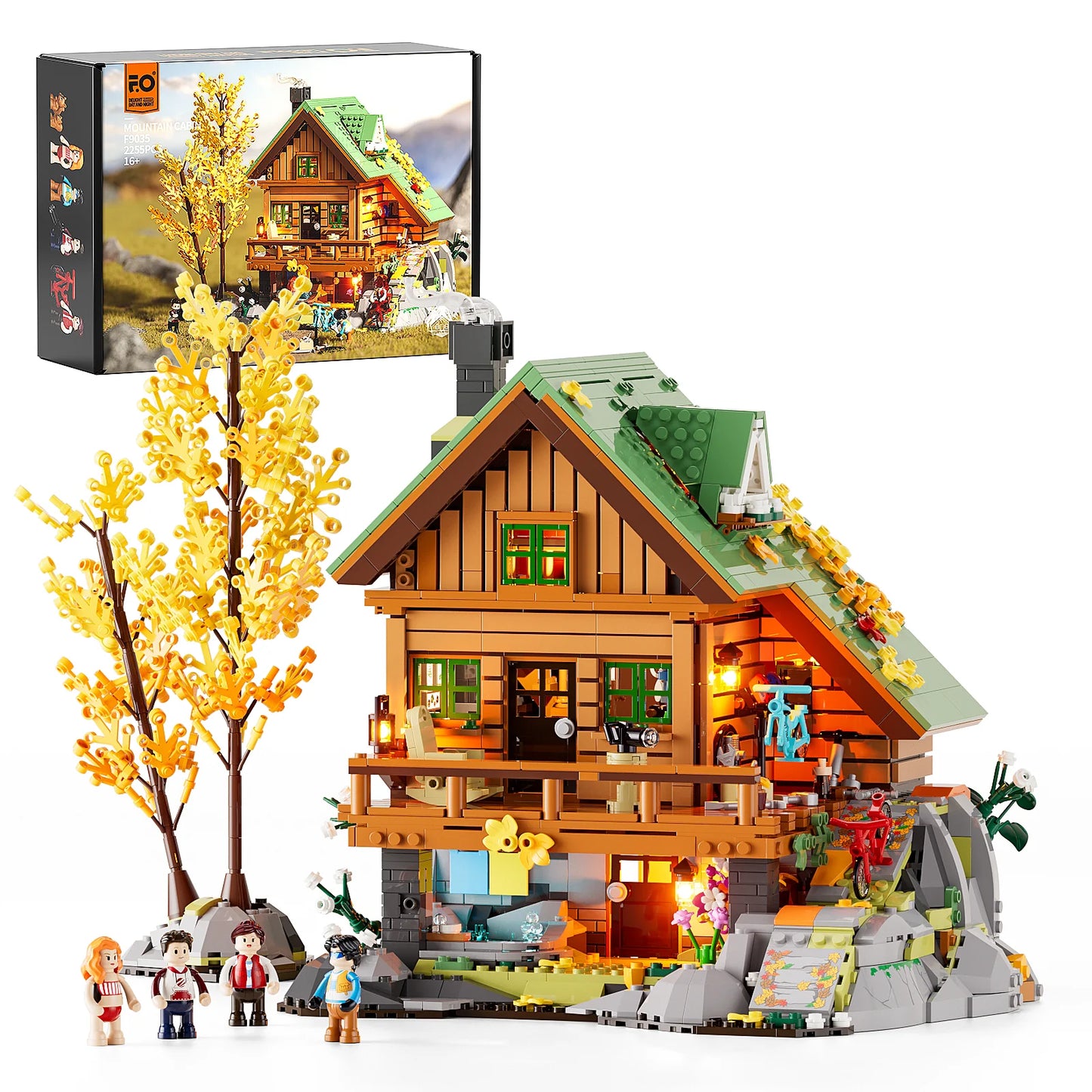 Lumibricks F9035 - Mountain Cabin - Berghütte