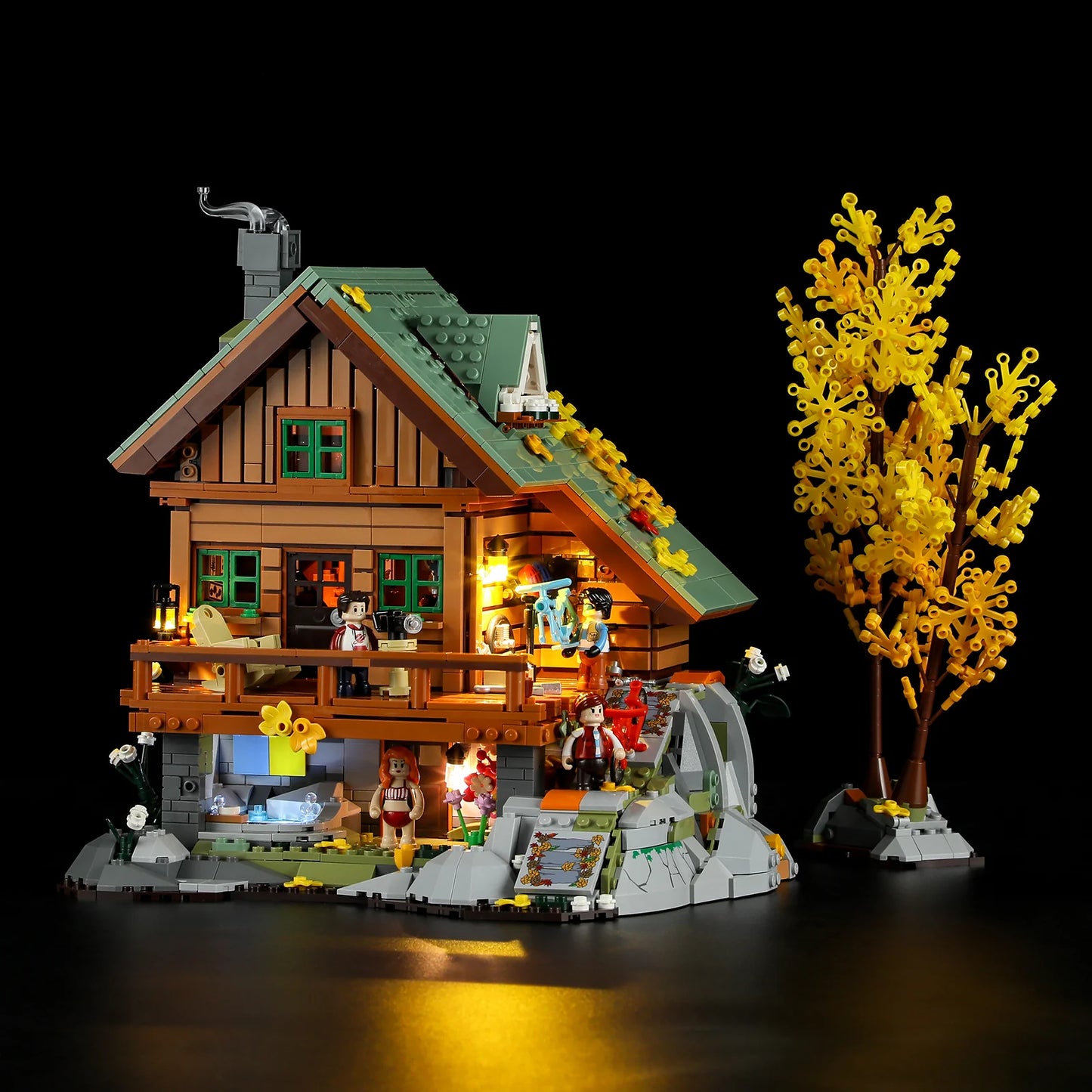 Lumibricks F9035 - Mountain Cabin - Berghütte