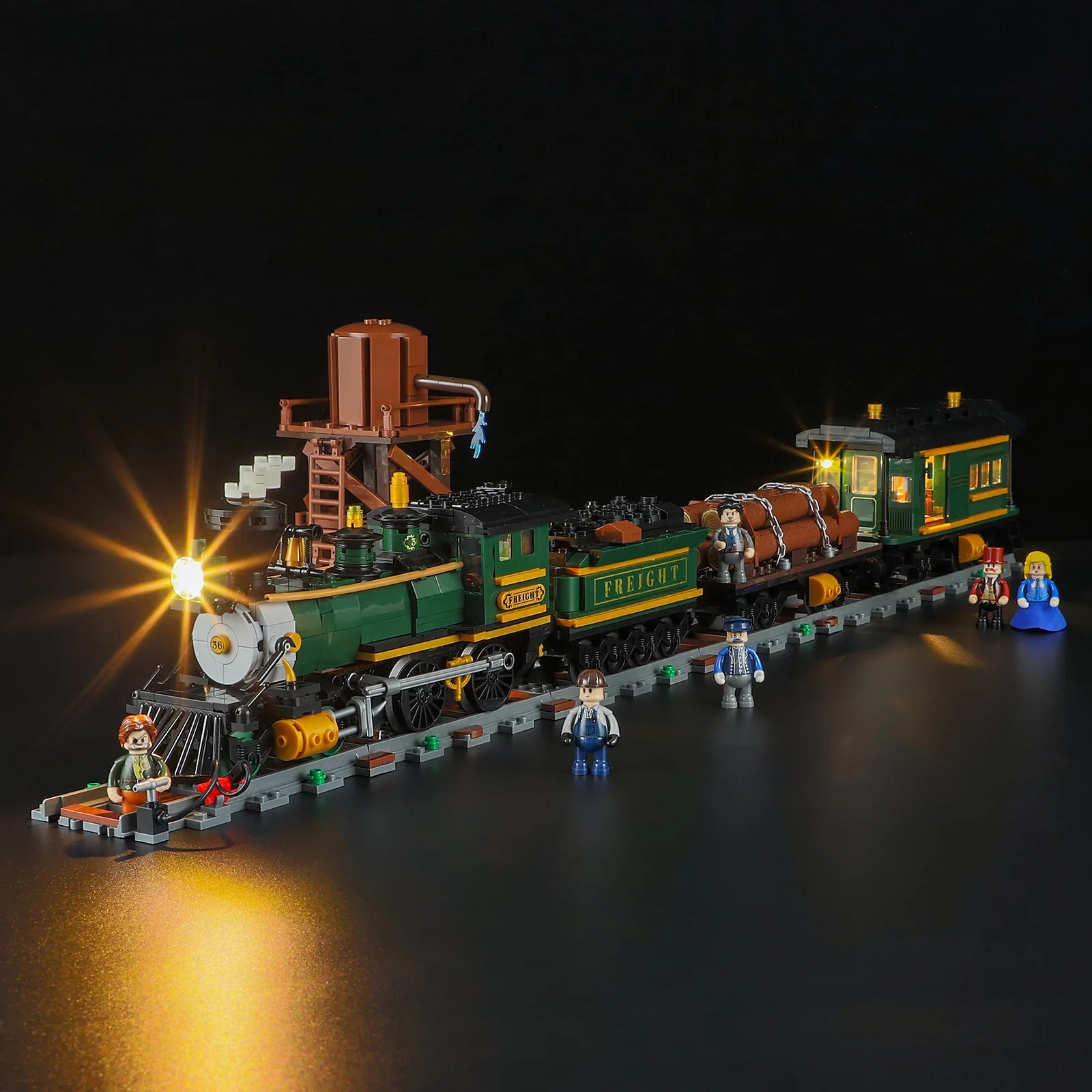 Lumibricks F9036 - Western Freight Train - Güterzug des Wilden Westens