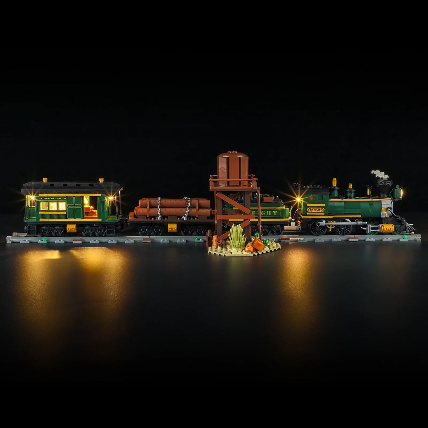 Lumibricks F9036 - Western Freight Train - Güterzug des Wilden Westens