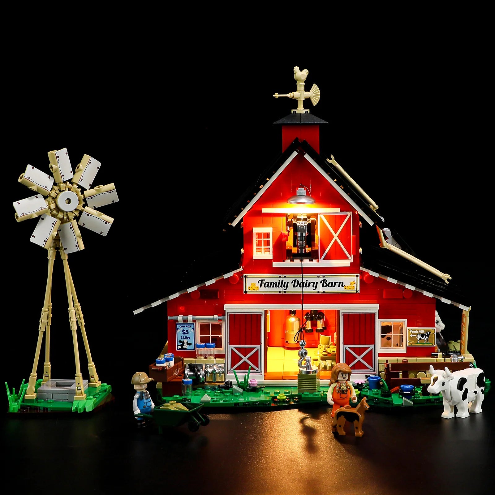 Lumibricks F9037 - Cow Barn - Kuhstall