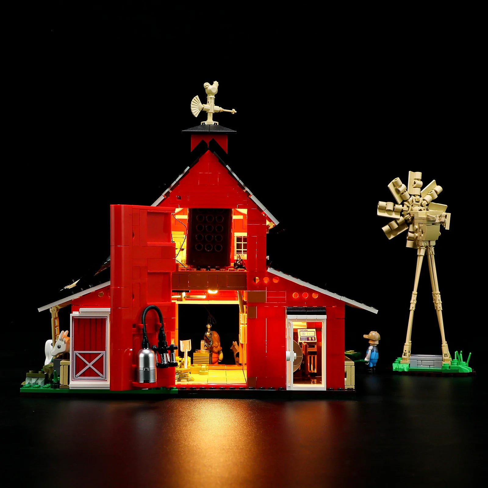 Lumibricks F9037 - Cow Barn - Kuhstall