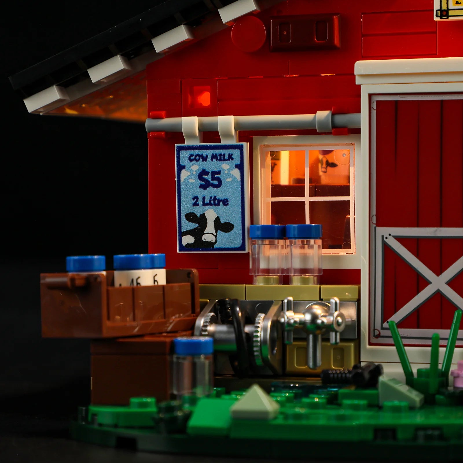 Lumibricks F9037 - Cow Barn - Kuhstall