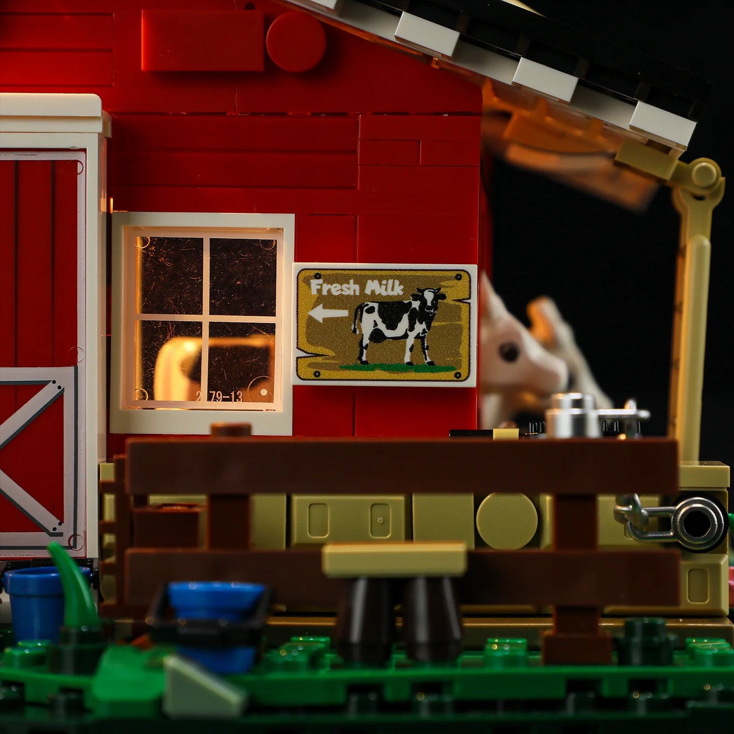 Lumibricks F9037 - Cow Barn - Kuhstall