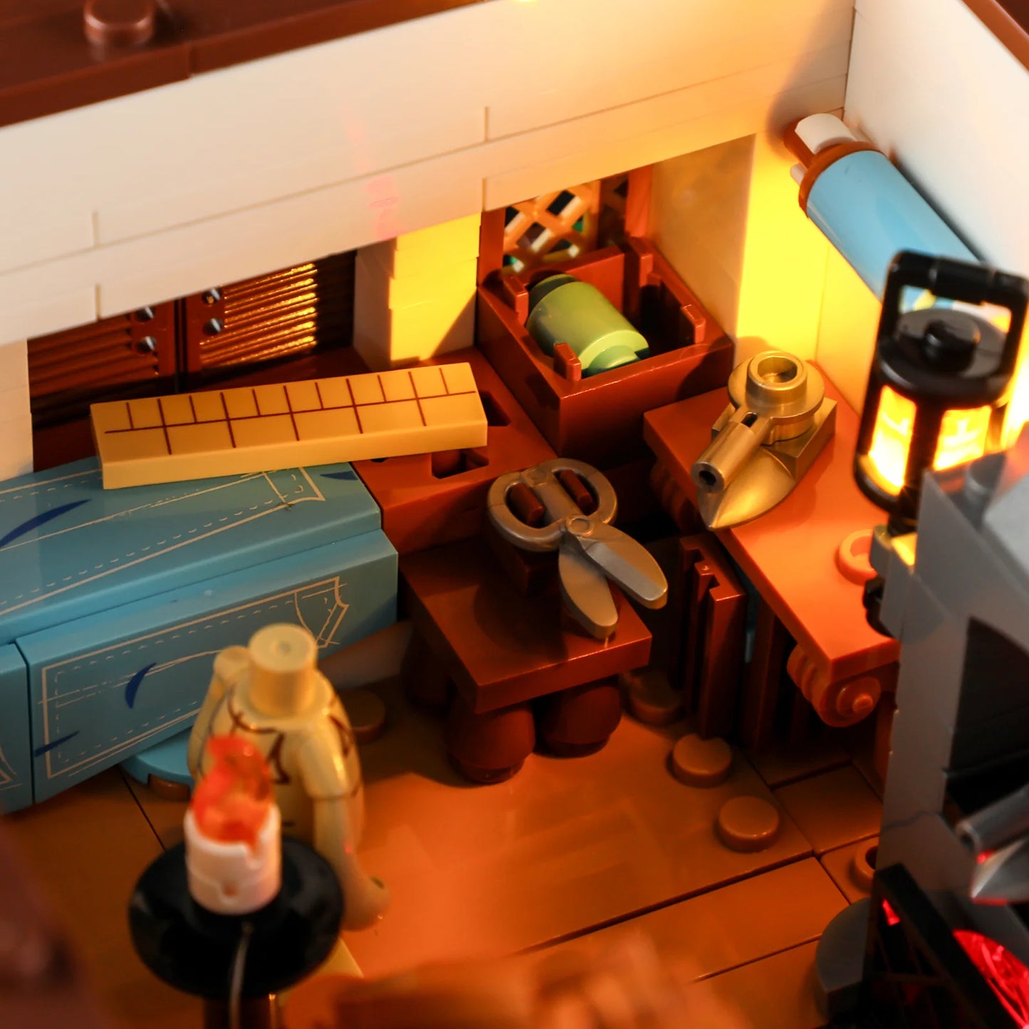 Lumibricks F9038 - Medieval Tailor Shop - Mittelalterliche Schneiderei