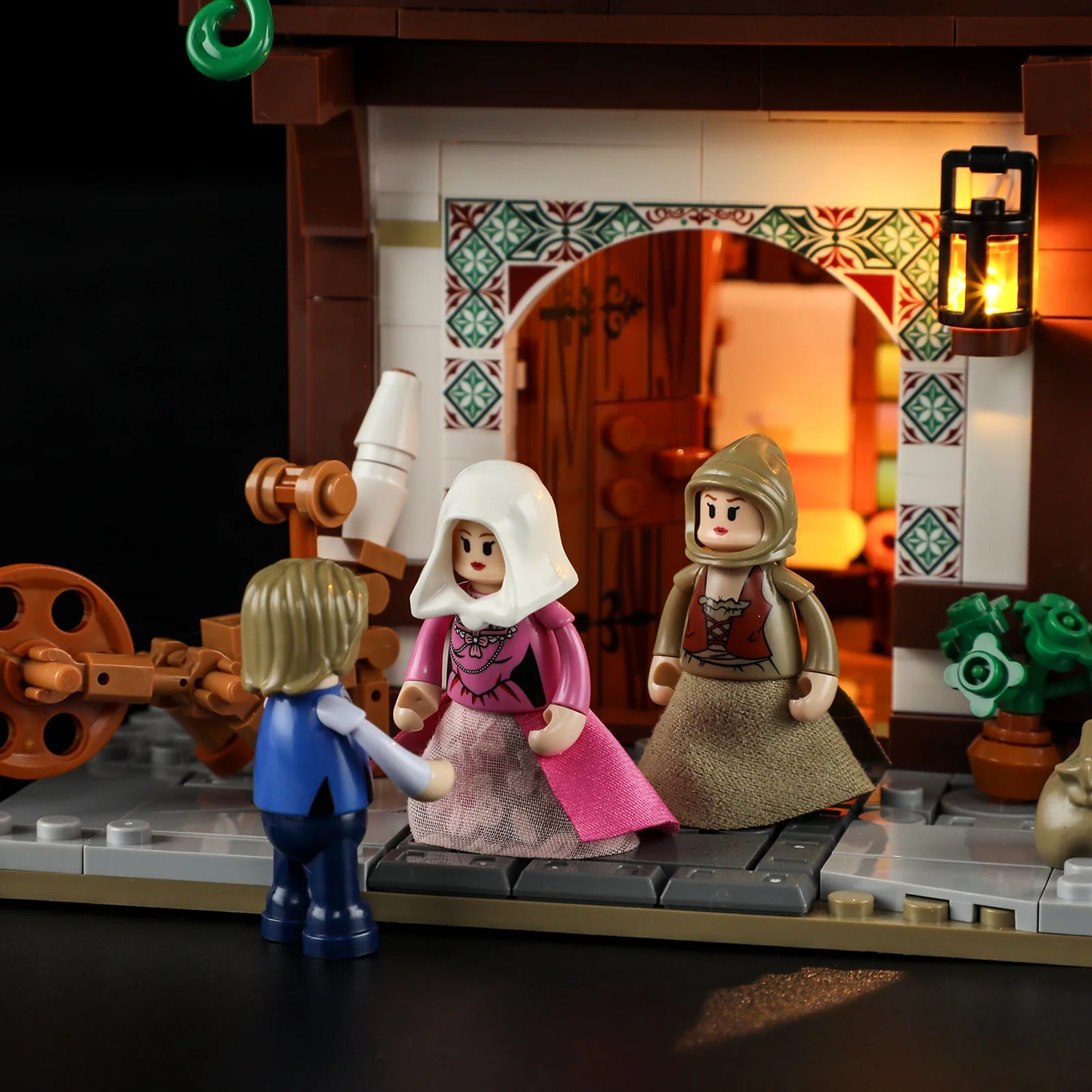Lumibricks F9038 - Medieval Tailor Shop - Mittelalterliche Schneiderei