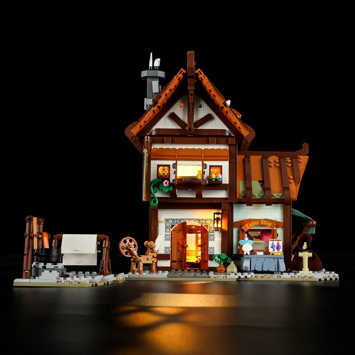 Lumibricks F9038 - Medieval Tailor Shop - Mittelalterliche Schneiderei