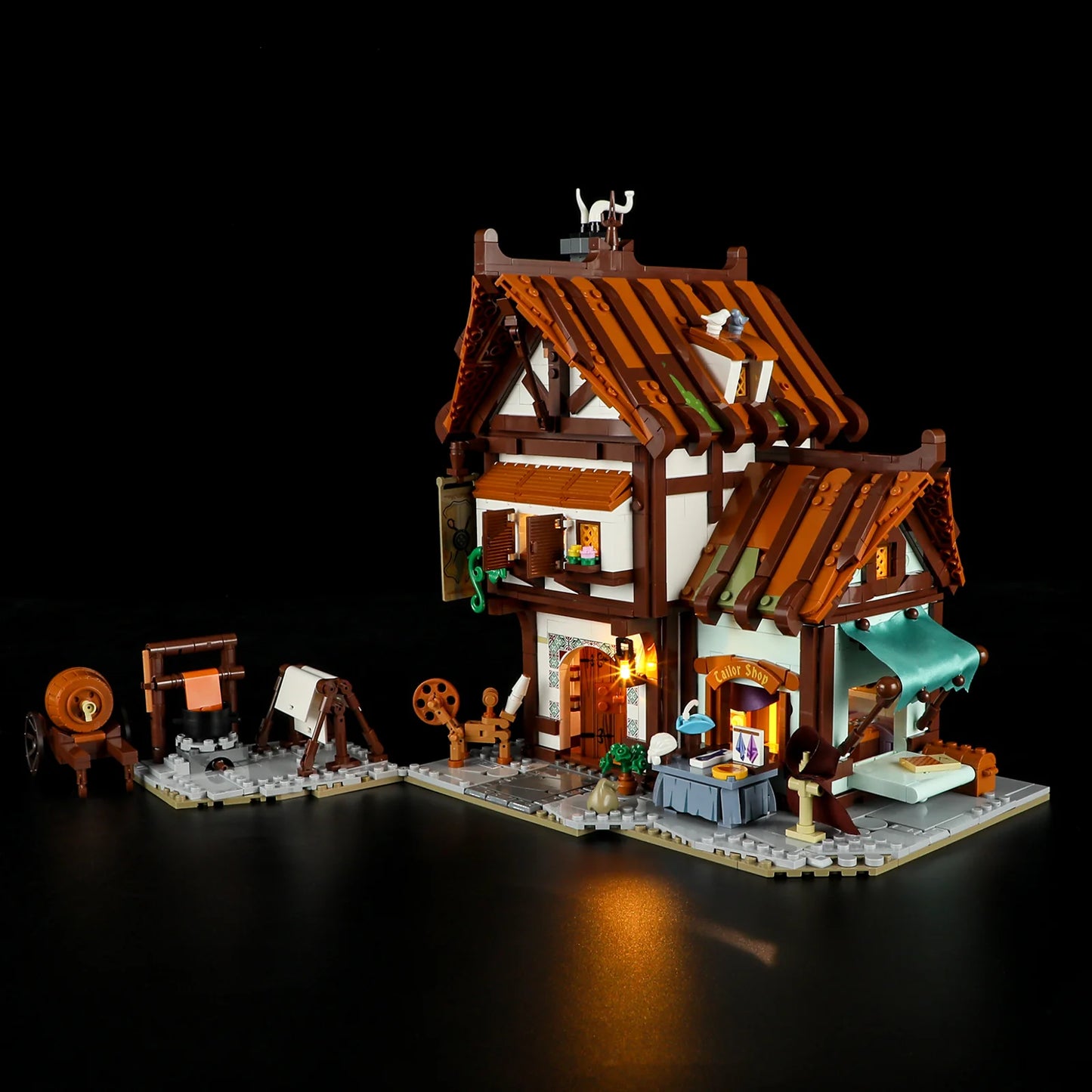 Lumibricks F9038 - Medieval Tailor Shop - Mittelalterliche Schneiderei