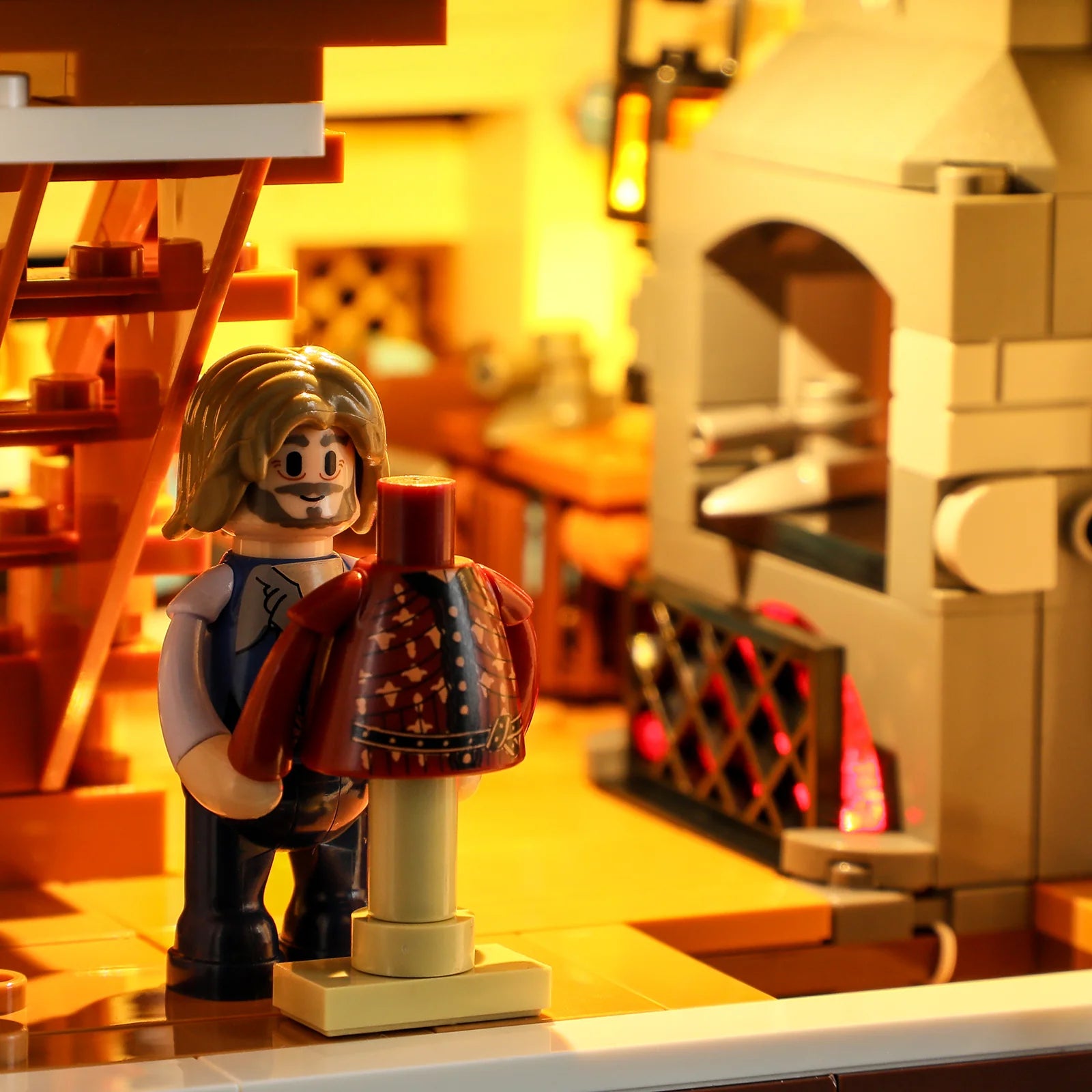 Lumibricks F9038 - Medieval Tailor Shop - Mittelalterliche Schneiderei