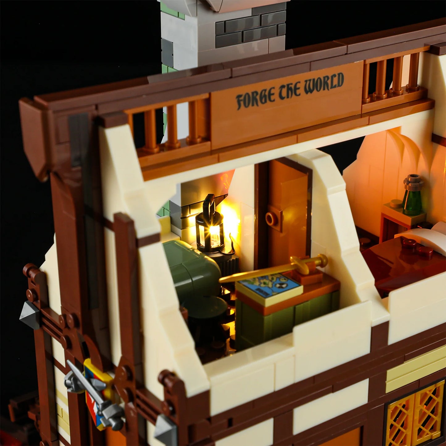 Lumibricks F9040 - Forge House - Schmiedehaus