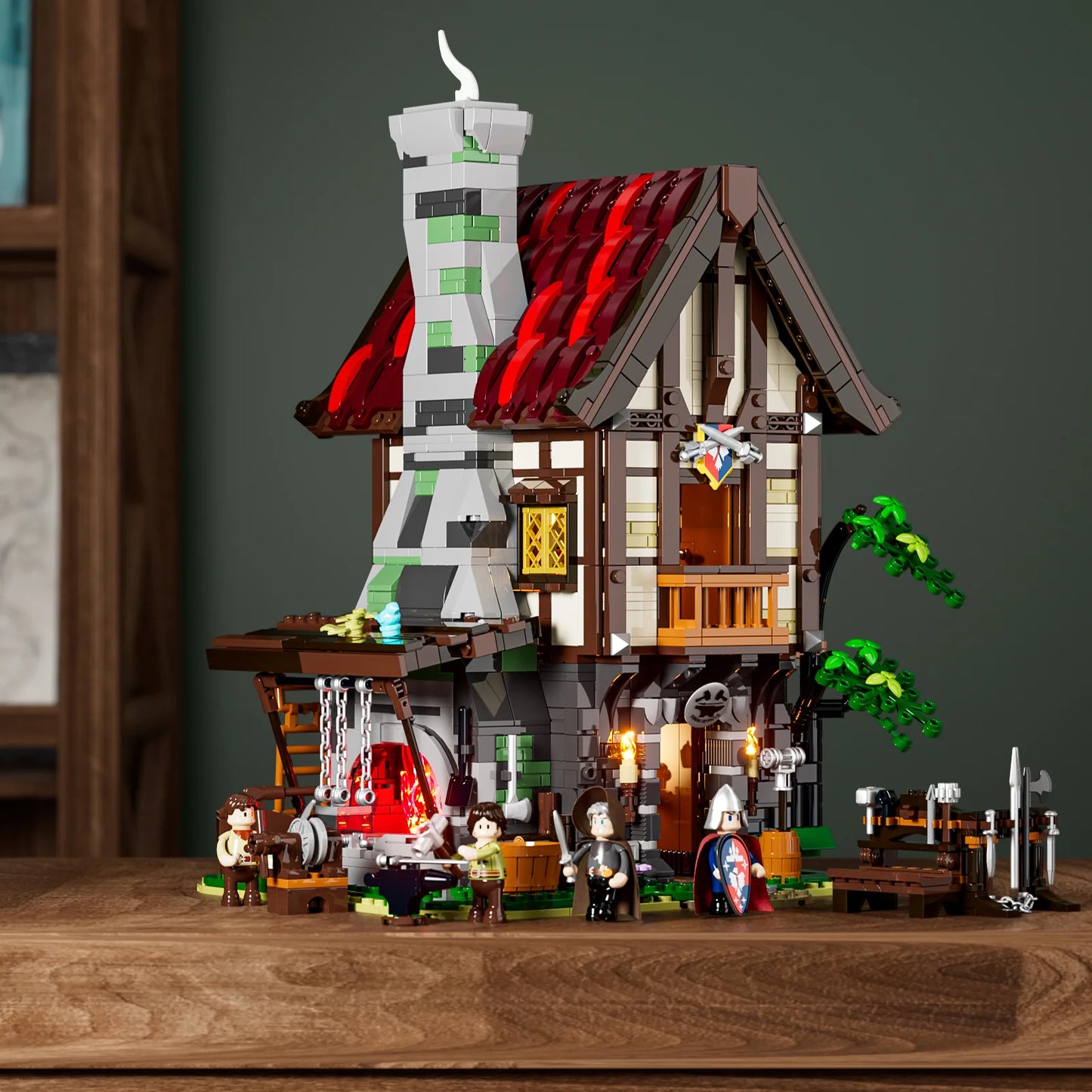 Lumibricks F9040 - Forge House - Schmiedehaus