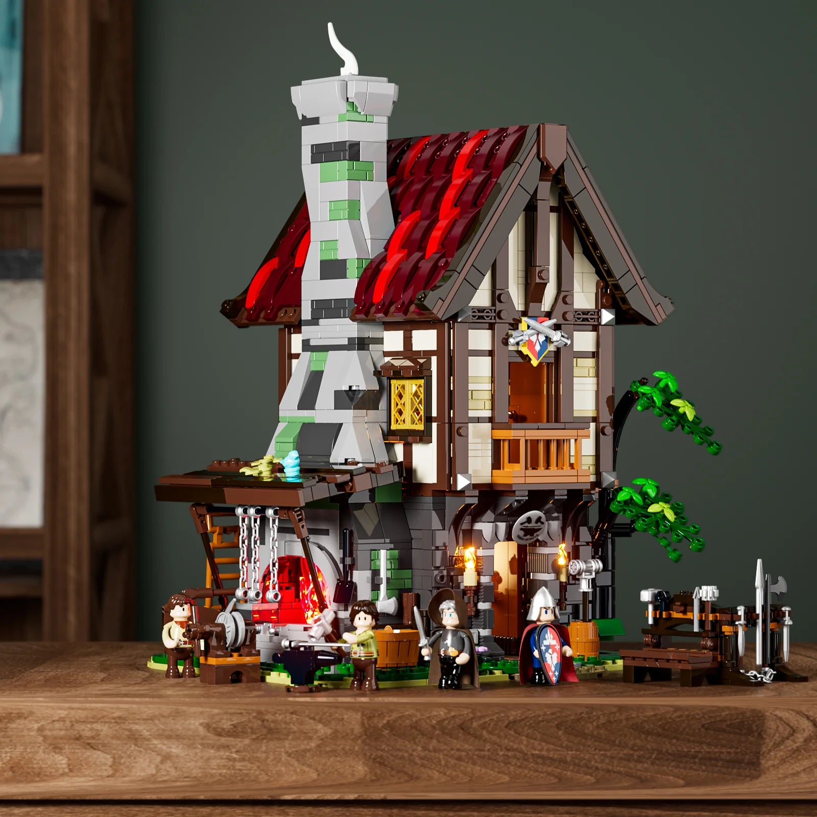 Lumibricks F9040 - Forge House - Schmiedehaus
