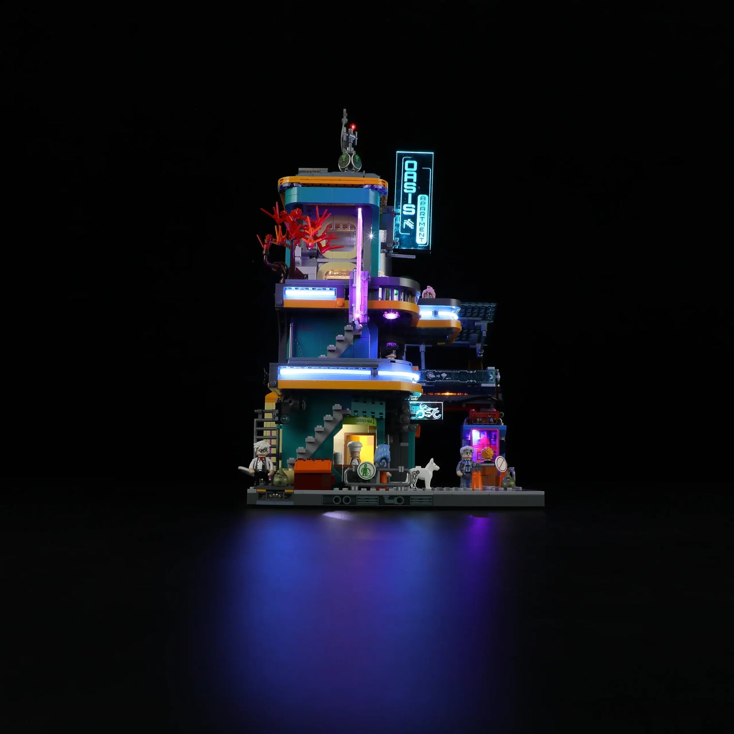 Lumibricks 17001 / F9042 - Cyberpunk Apartment - Cyberpunk Wohnung