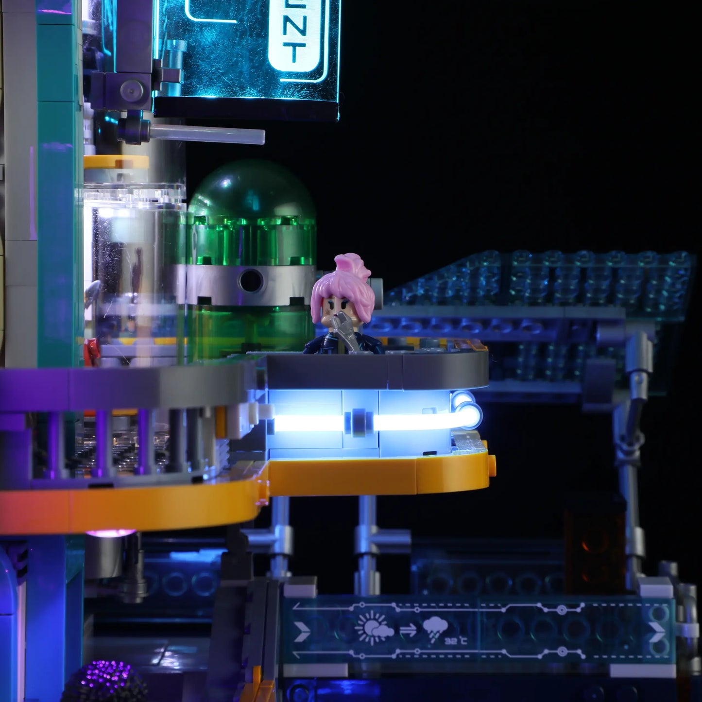 Lumibricks 17001 / F9042 - Cyberpunk Apartment - Cyberpunk Wohnung