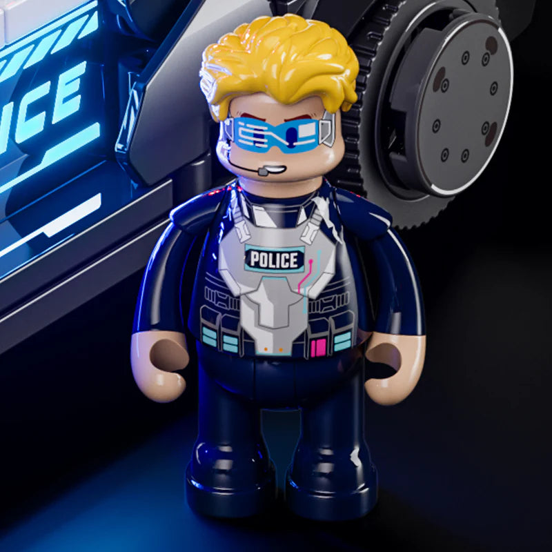 Lumibricks F9043 - Police Patrol Car - Streifenwagen der Polizei