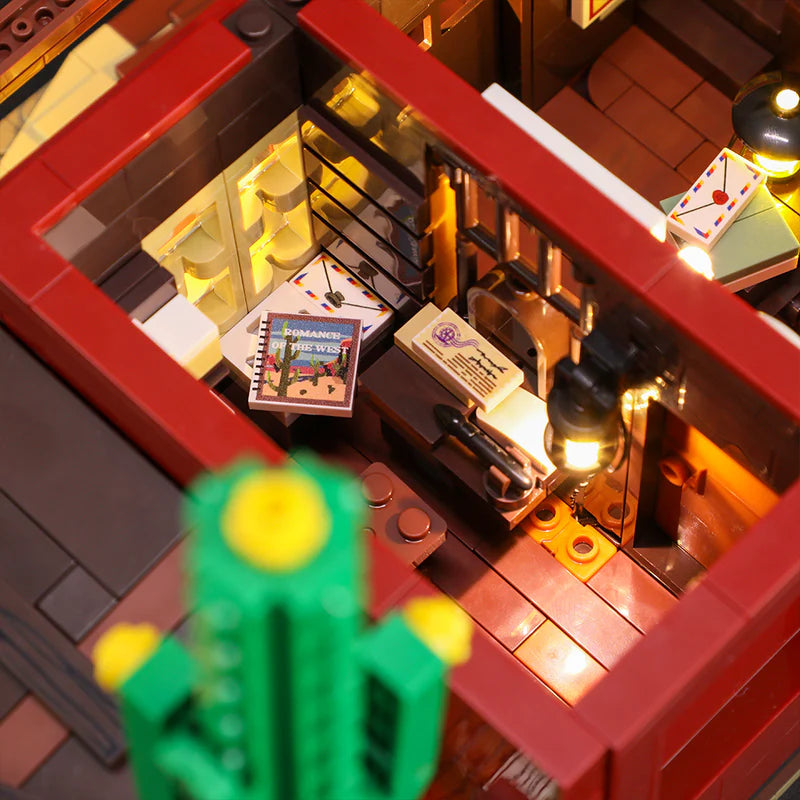 Lumibricks F9044 - Old West Post Office - Postamt des Wilden Westens