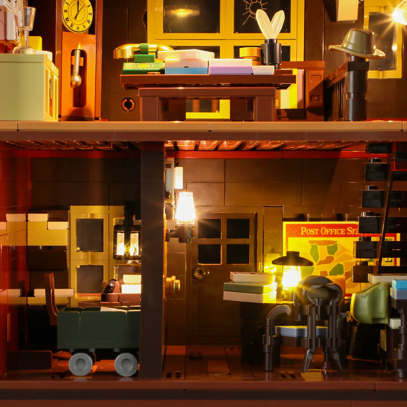 Lumibricks F9044 - Old West Post Office - Postamt des Wilden Westens