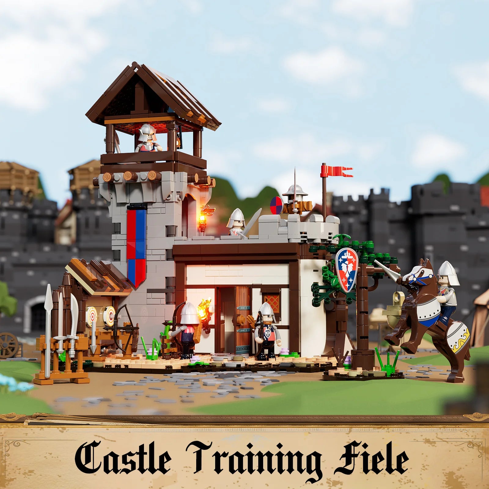 Lumibricks F9048 - Training Ground - Trainingsgelände