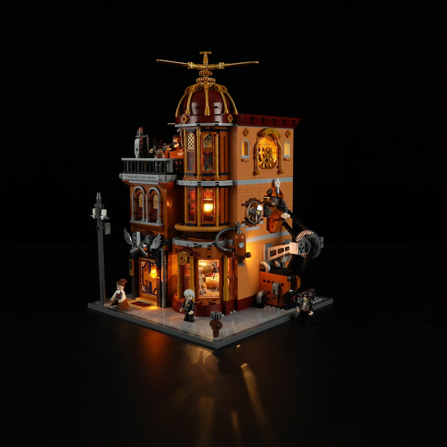Lumibricks F9050 - Steampunk Flying Club - Steampunk-Flugclub