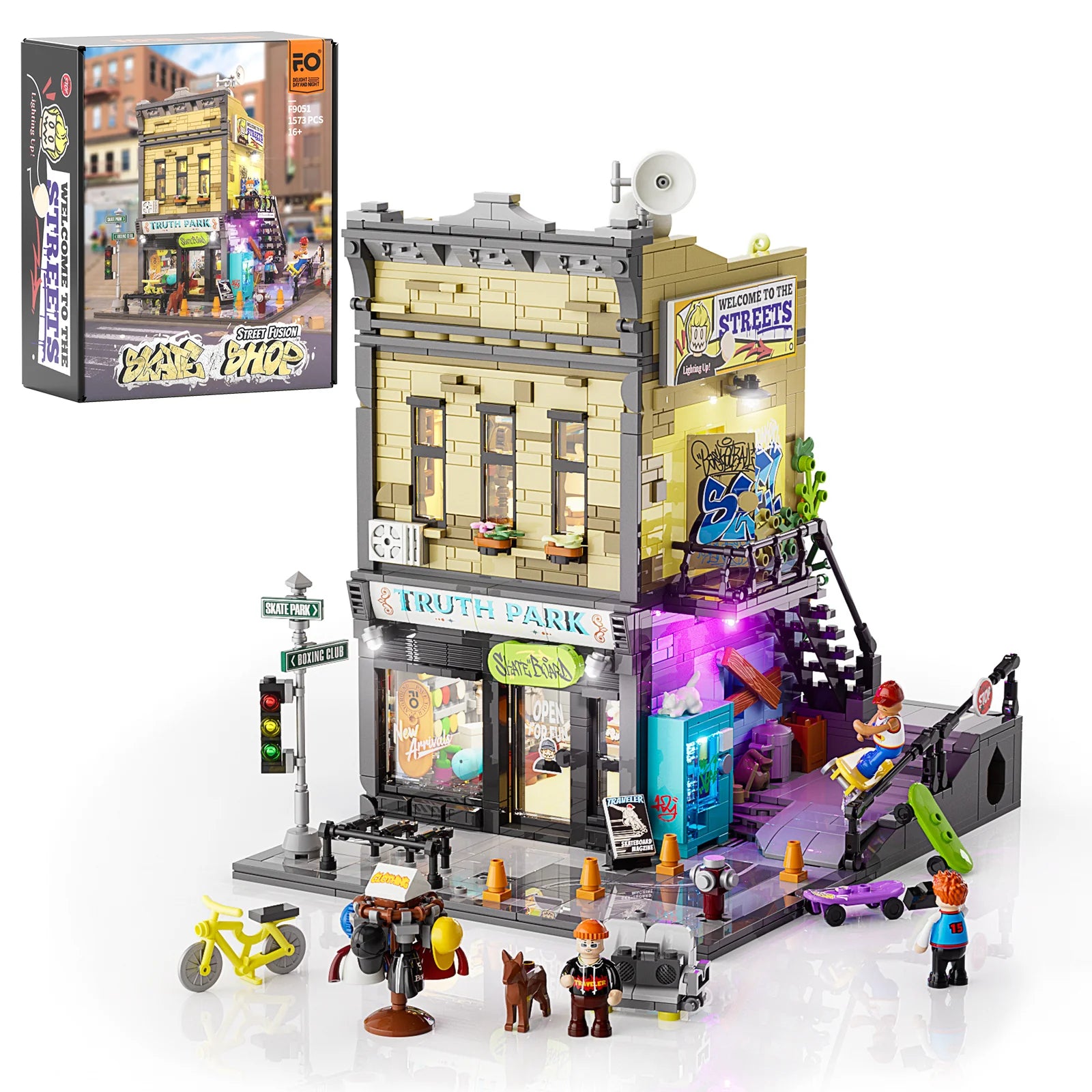 Lumibricks F9051 - Skateboard Shop - Skateshop