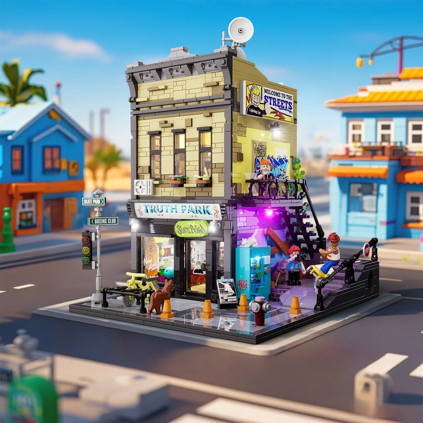 Lumibricks F9051 - Skateboard Shop - Skateshop