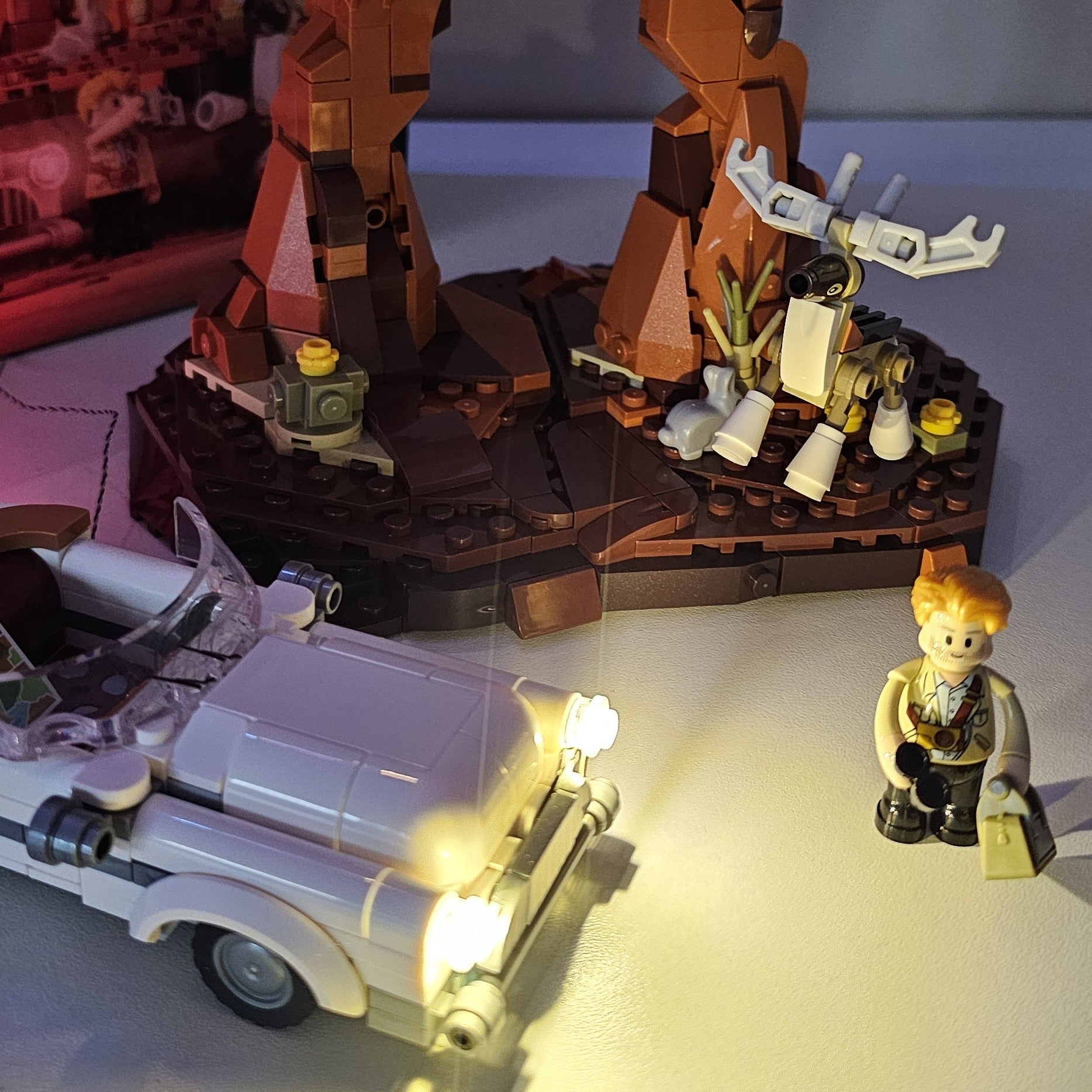 Lumibricks F9053 - Deer Crossing - Wildwechsel - USED