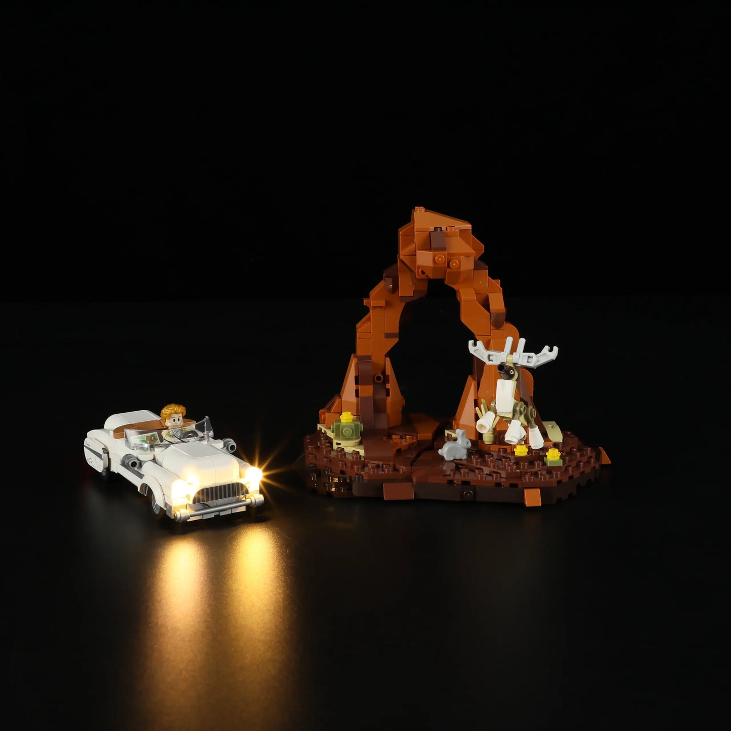 Lumibricks F9053 - Deer Crossing - Wildwechsel