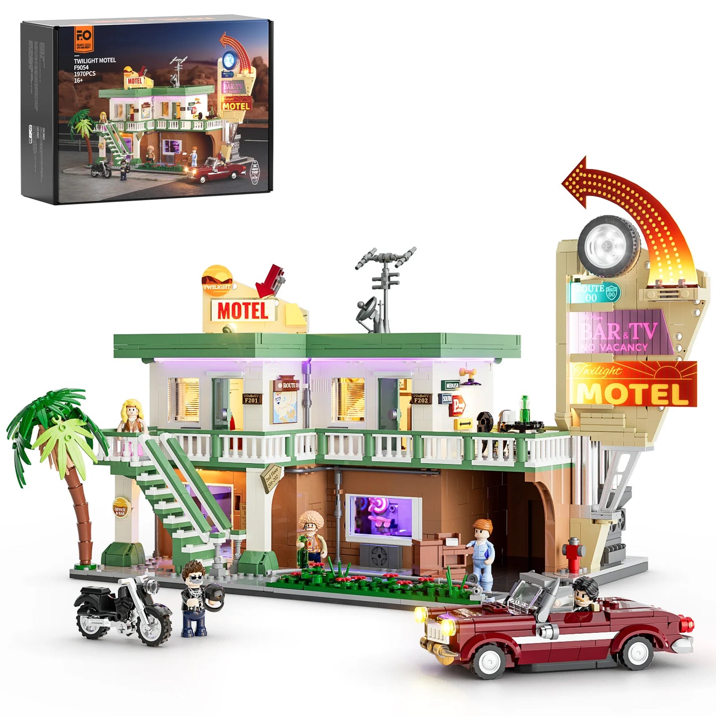 Lumibricks F9054 - Twilight Motel - Twilight Motel