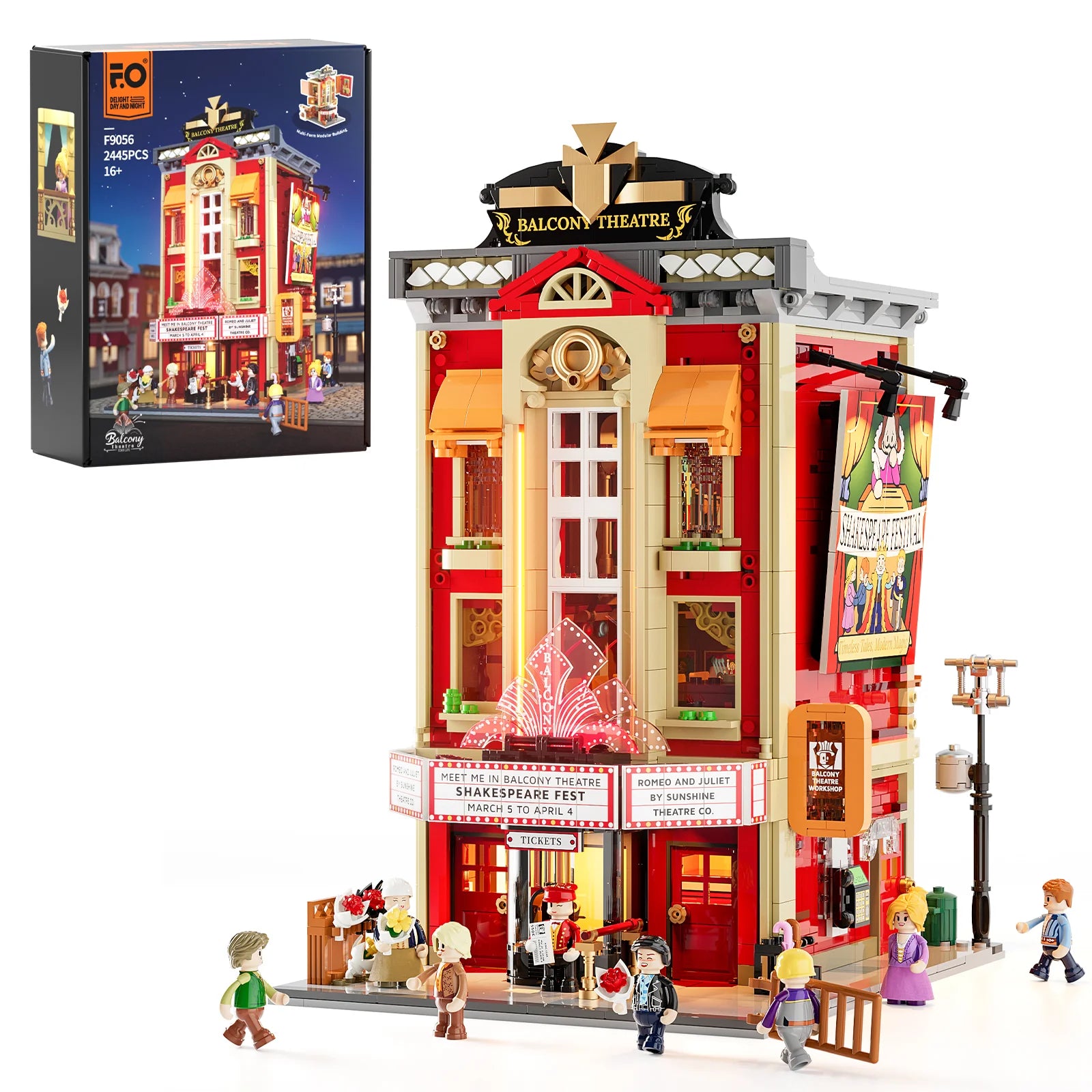 Lumibricks F9056 - Balcony Theatre - Balkontheater
