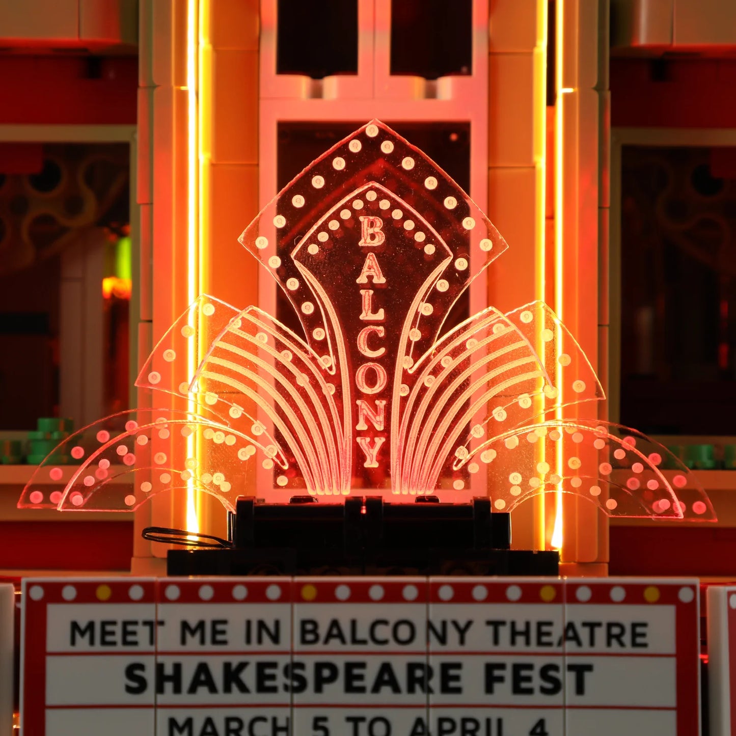 Lumibricks F9056 - Balcony Theatre - Balkontheater