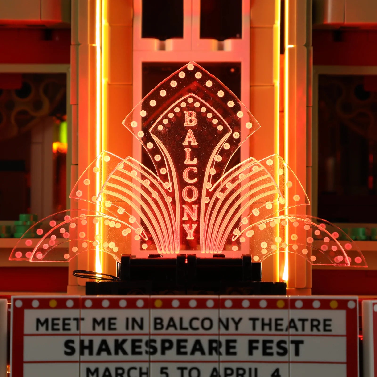 Lumibricks F9056 - Balcony Theatre - Balkontheater