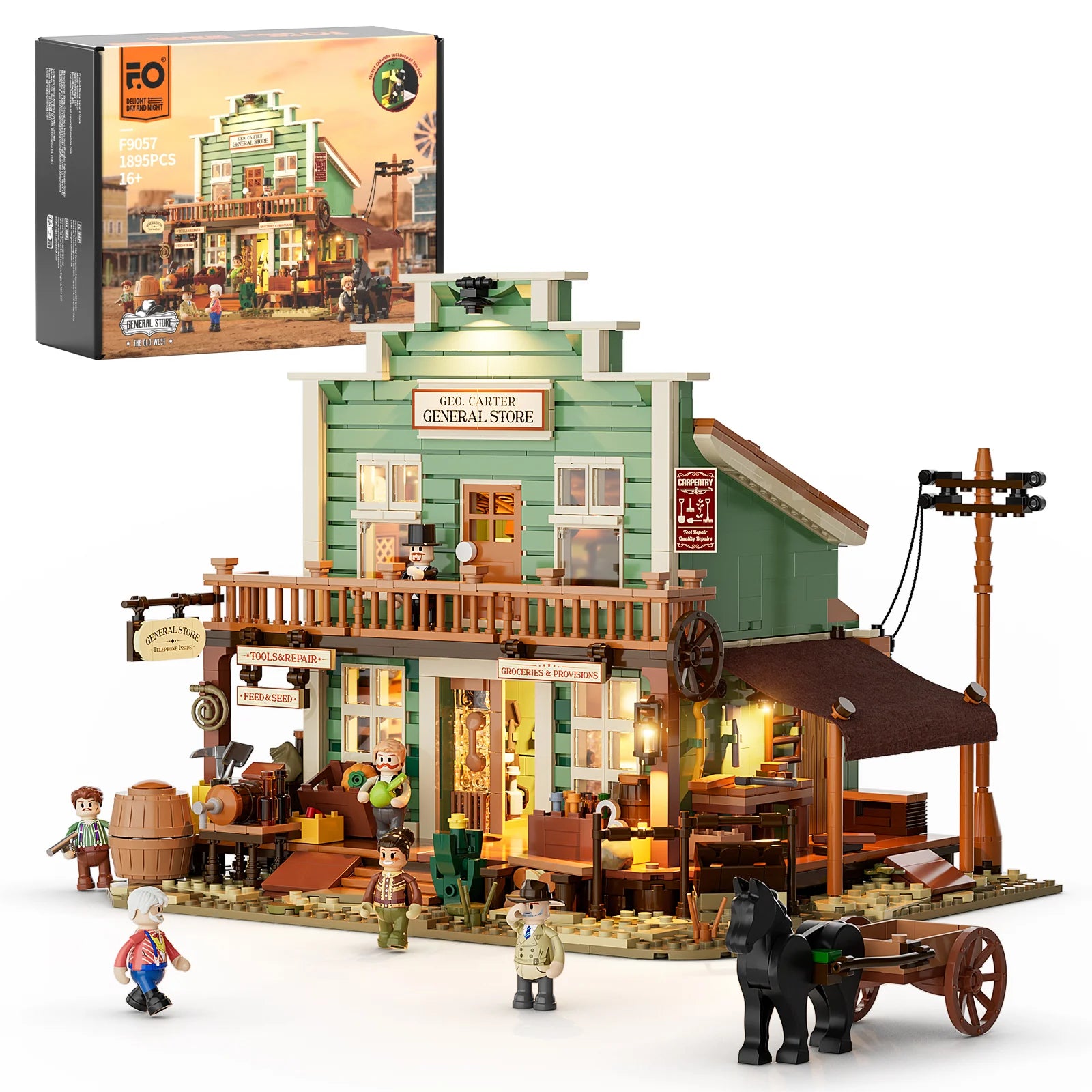 Lumibricks F9057 - Old West General Store - Gemischtwarenladen