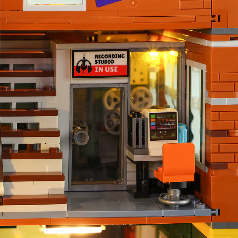 Lumibricks F9058 - Record Store - Plattenladen