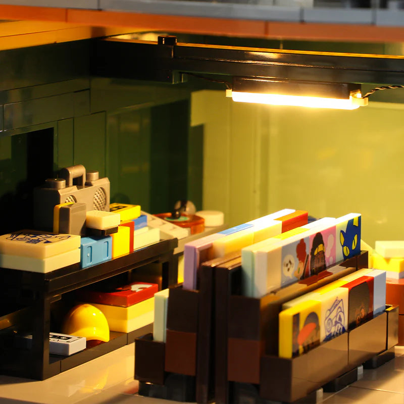 Lumibricks F9058 - Record Store - Plattenladen