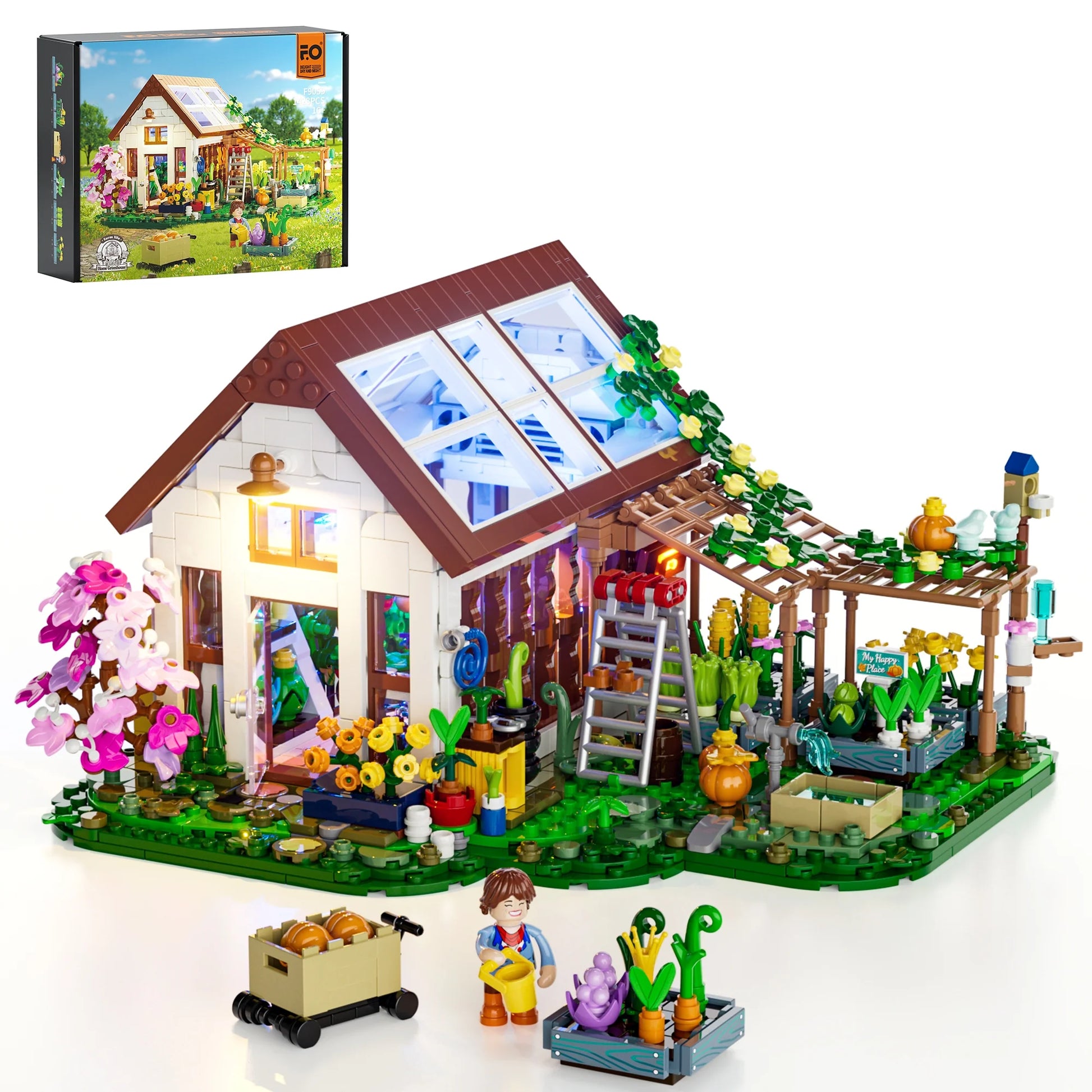 Lumibricks F9059 - Home Greenhouse - Heimgewächshaus