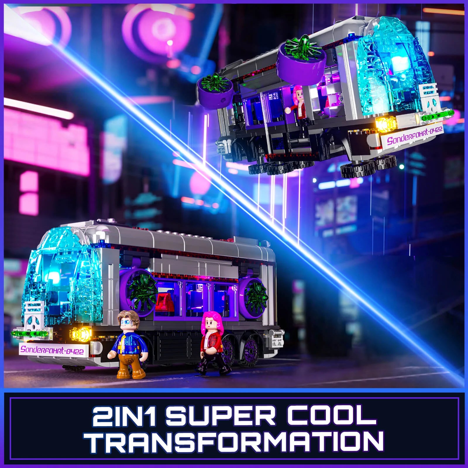 Lumibricks 17003 / F9060 - Future Bus - Zukunftsbus