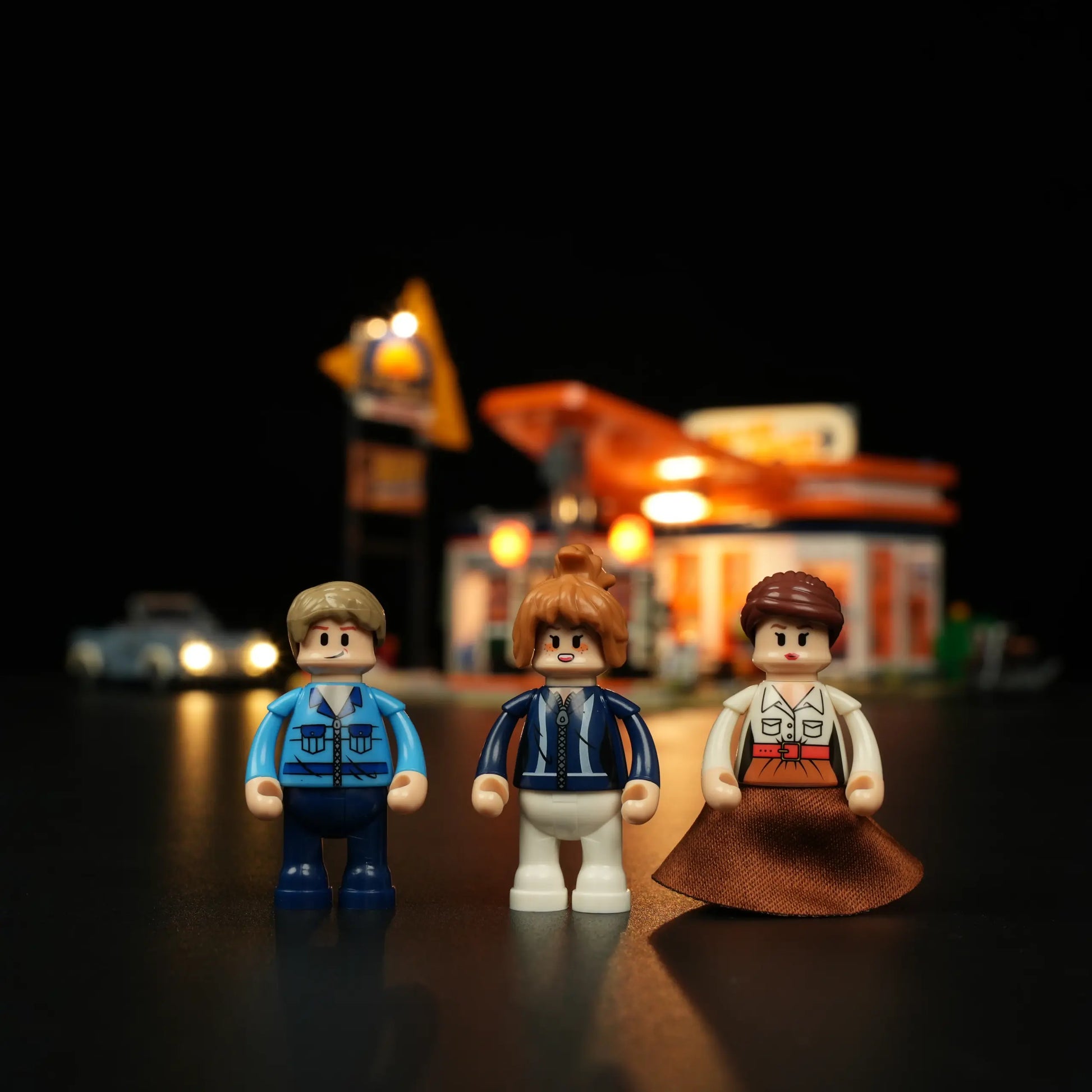 Lumibricks F9065 - Gas Station - Tankstelle