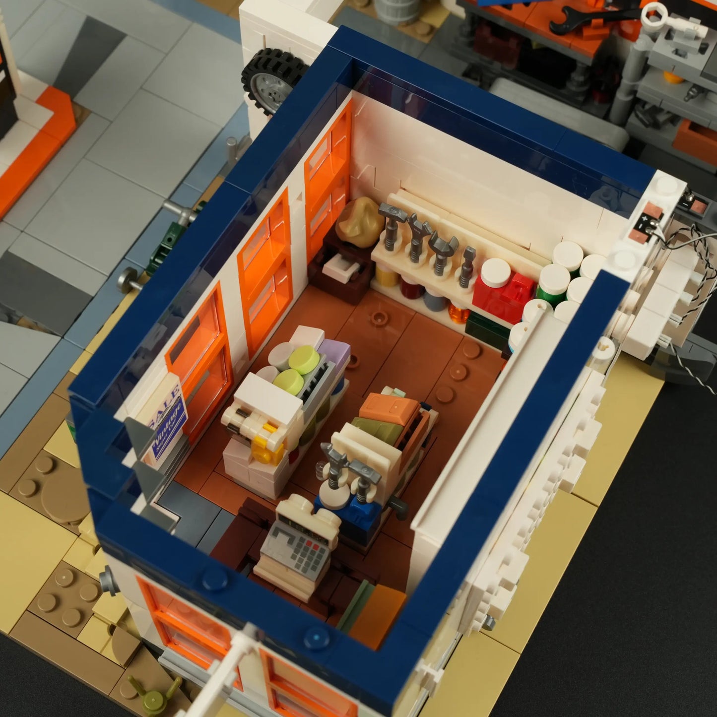 Lumibricks F9065 - Gas Station - Tankstelle
