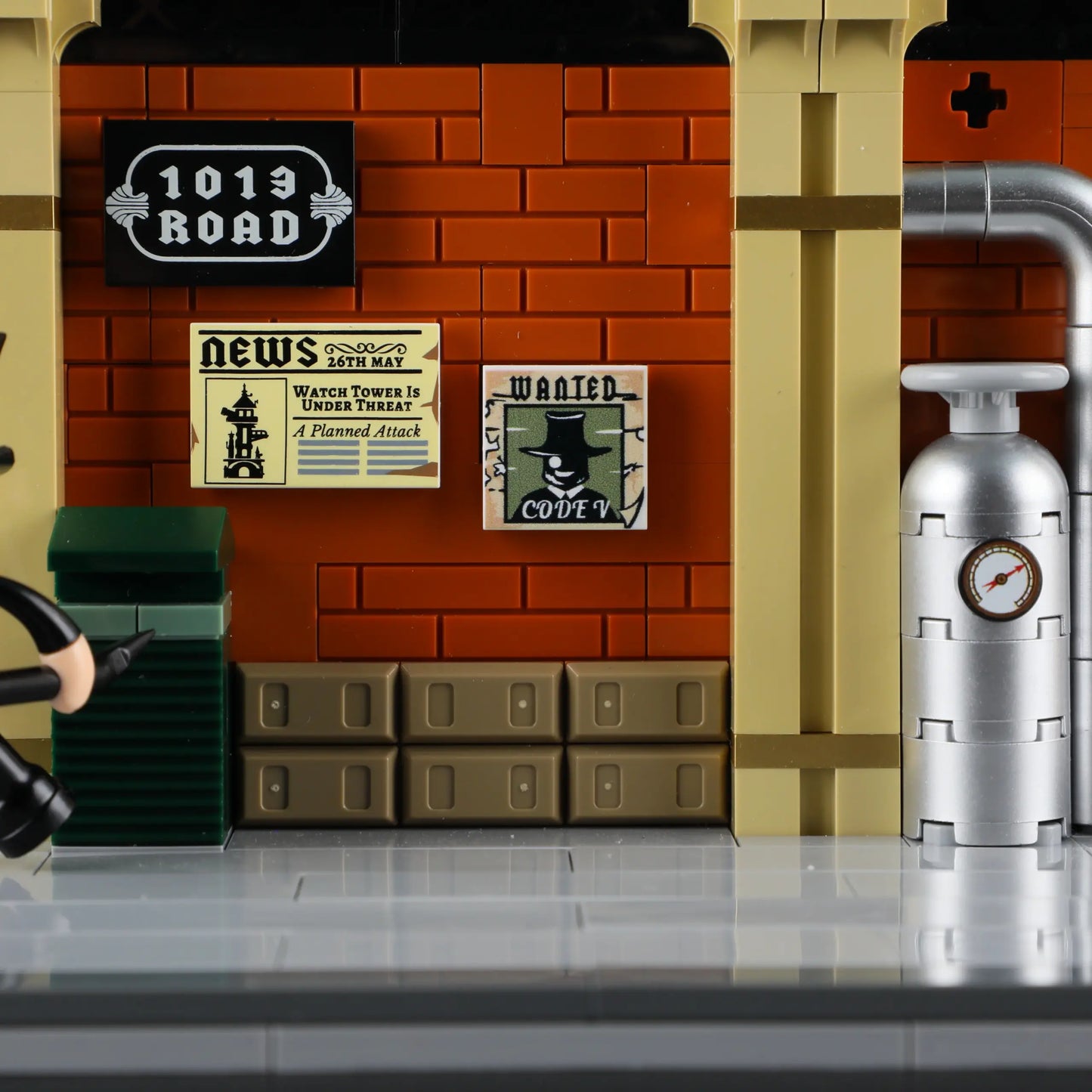 Lumibricks F9067 - Steampunk Motorcycle Pursuit - Steampunk-Motorradverfolgung